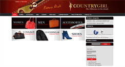 Desktop Screenshot of countrygirlegypt.com